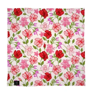 دستمال سر و گردن 27 مدل FLOWER کد J91