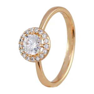 انگشتر زنانه ژوپینگ مدل تک نگین کد bb590