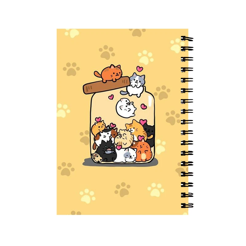 دفتر طرح گربه کد D-2015