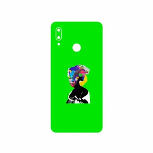 MAHOOT Collage of Women Portrait 3 Cover Sticker for Huawei P Smart 2019