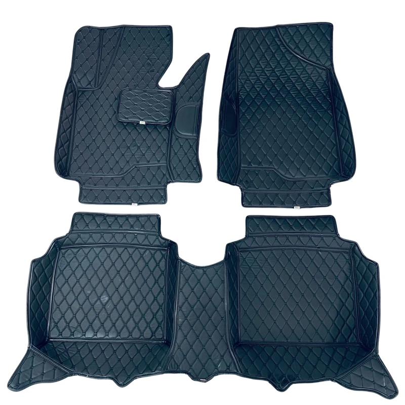 کفپوش 5 بعدی خودرو مدل Ts چرم گلدوزی مناسب برای آزرا