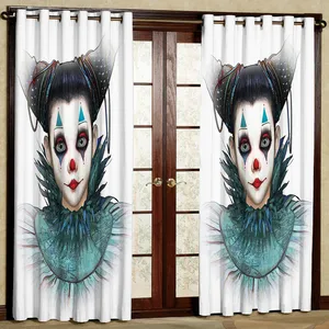 پرده مدل دلقک مخمل پانچی کد 2083 سایز 200x140 سانتی متر