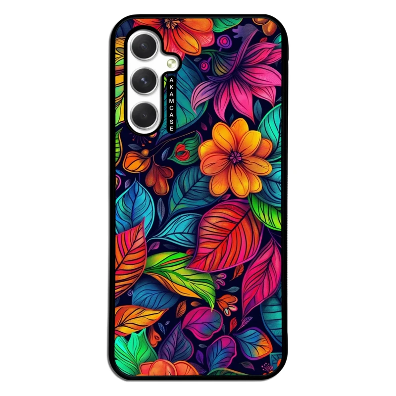 کاور آکام مدل AMC-WSGA54-FLOWERS-36 مناسب برای گوشی موبایل سامسونگ Galaxy A54