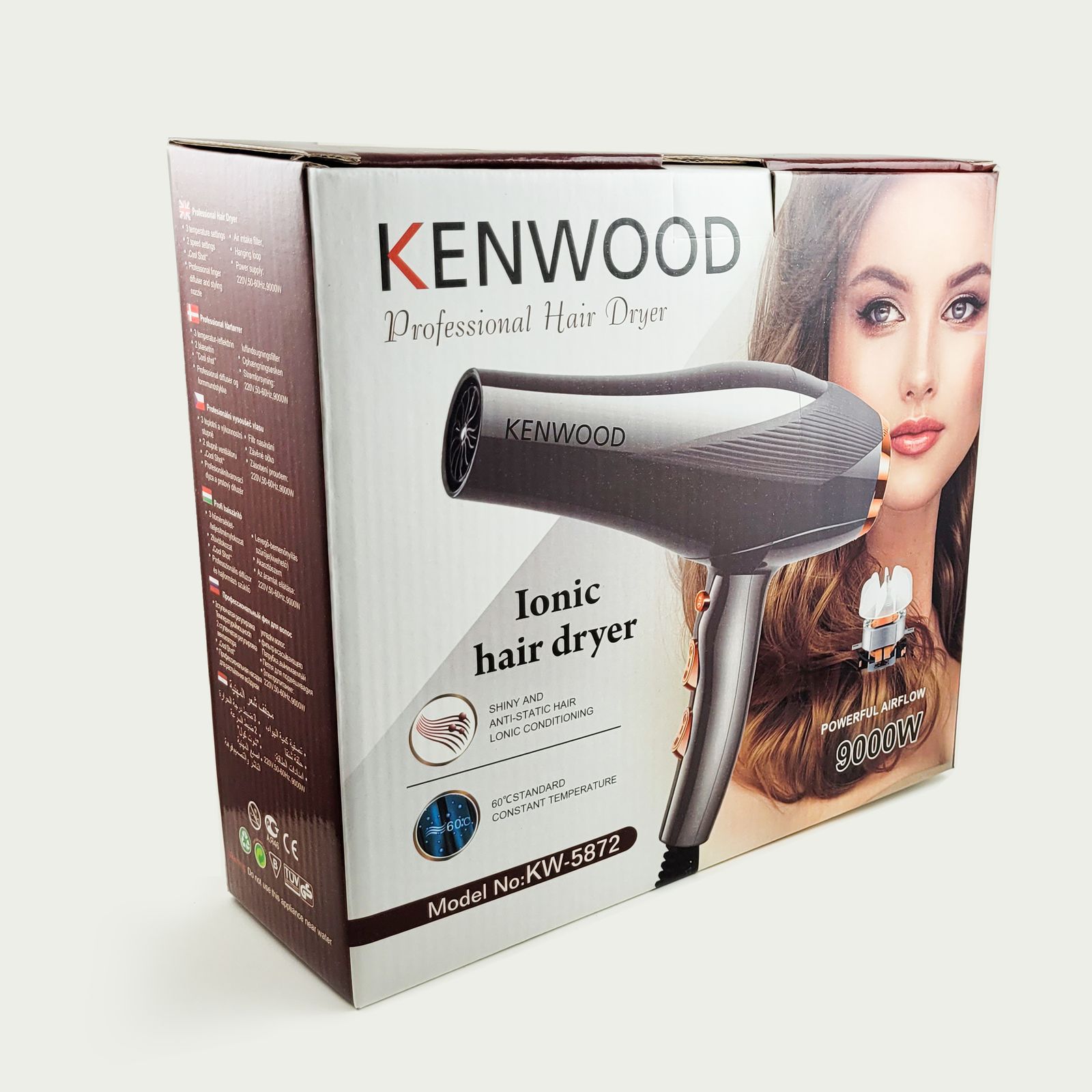 سشوار حرفه‌ای کنوود مدل KW-5872 -  - 8
