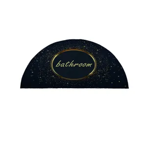  پادری مدل نیم دایره طرح حمام کد 8370 سایز 90×45 سانتی متر