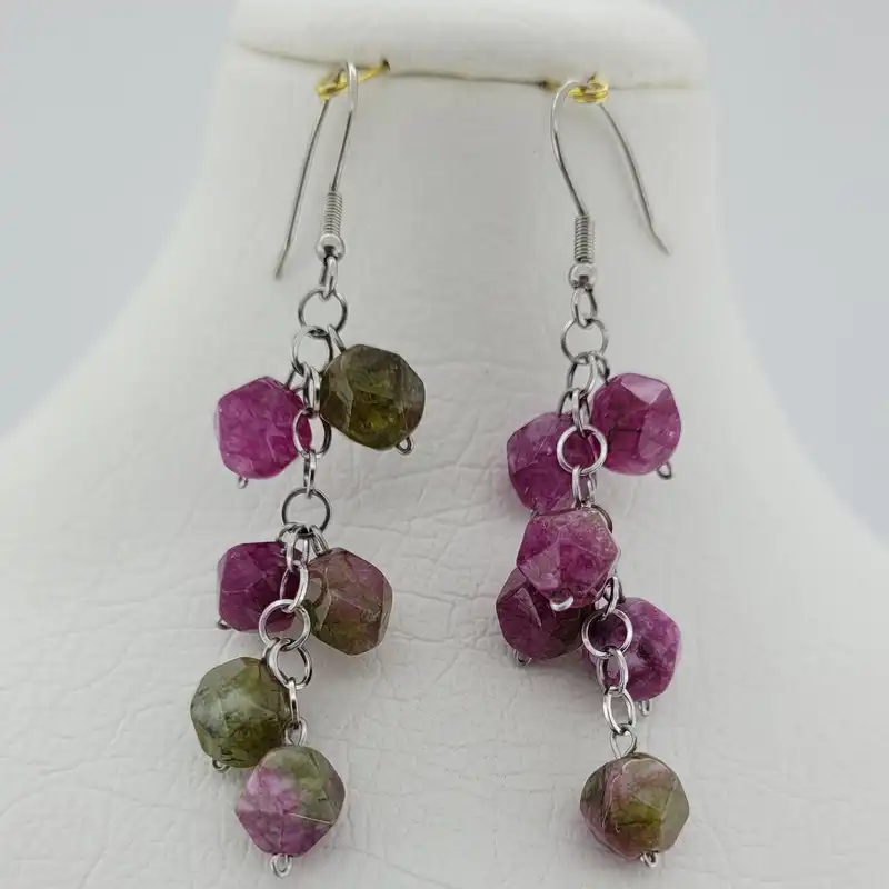 نیم ست زنانه مدل سنگ تورمالین کد 266