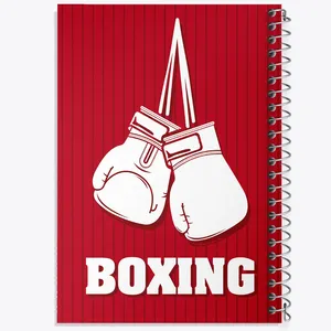 دفتر مشق 100 برگ خندالو طرح بوکس (Boxing) کد F1465