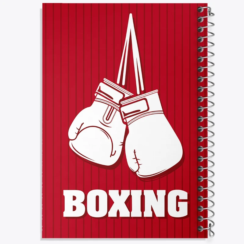 دفتر شطرنجی 50 برگ خندالو مدل بوکس (Boxing) کد F1465