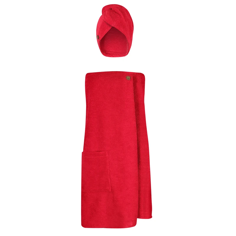 حوله استخری مدل دکلته زنانه سایز 135×80 به همراه کلاه