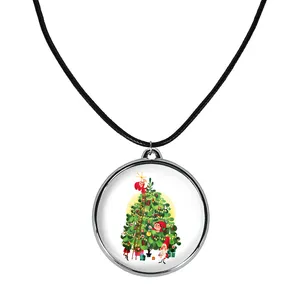 گردنبند خندالو مدل کریسمس Christmas کد 2213322140