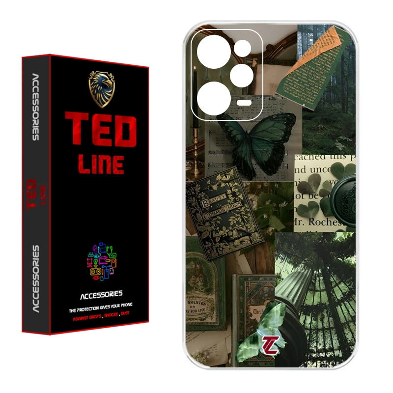 کاور تد لاین طرح کلاژ هنری کد 1118 مناسب برای گوشی موبایل شیائومی Redmi Note 12 Pro 5G / Poco X5 Pro