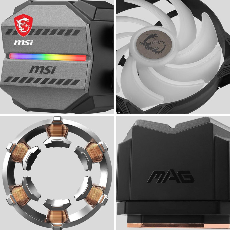 سیستم خنک کننده آبی ام اس آی مدل MAG CORELIQUID M360