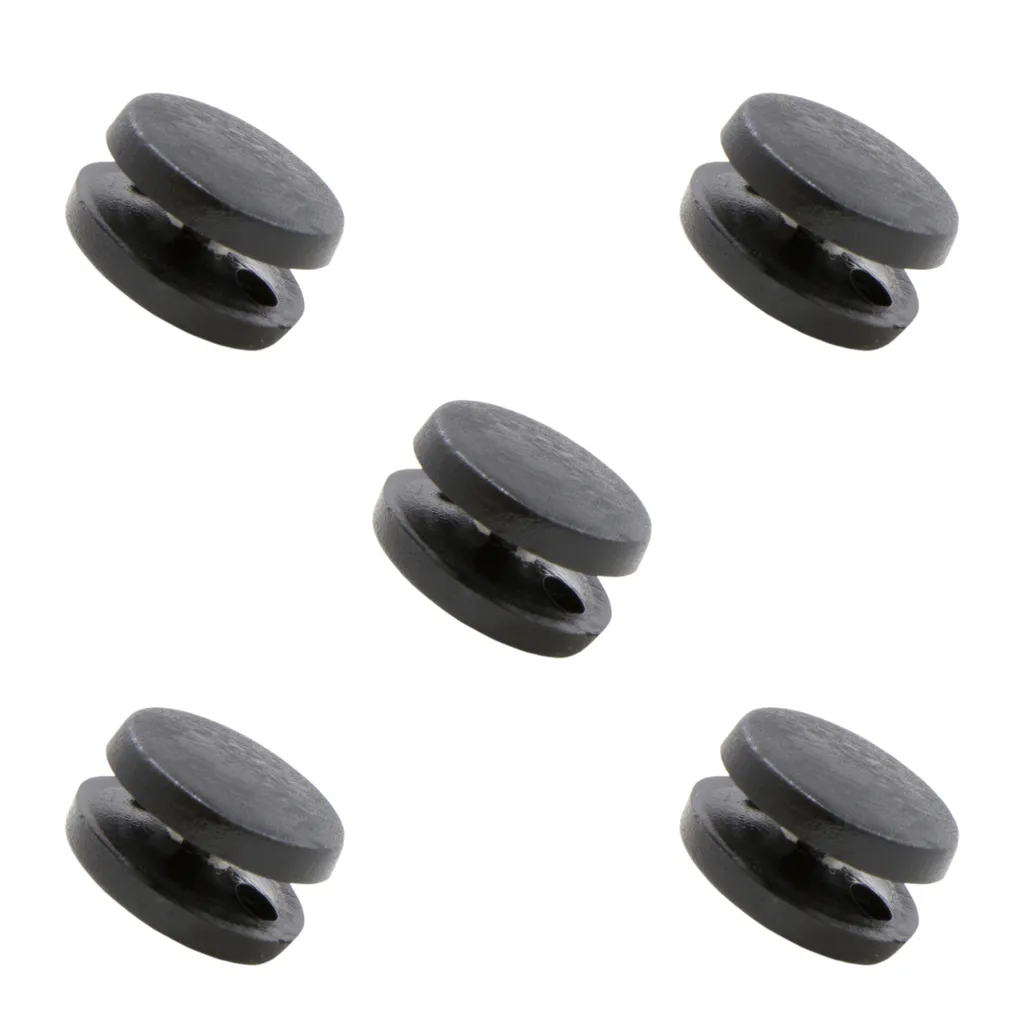 دکمه و بست کمربند ایمنی خودرو چیکال مدل K-268-BLK بسته 5 عددی