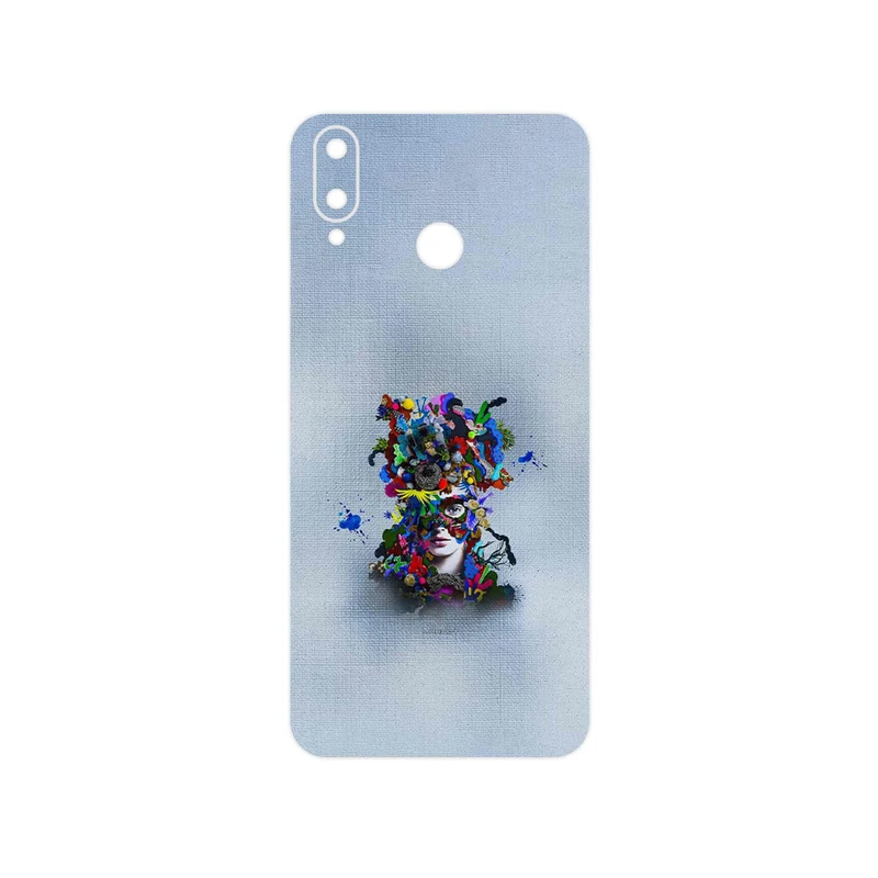 برچسب پوششی ماهوت مدل Collage of surreal Portrait of Women 4 مناسب برای گوشی موبایل جی پلاس Q10