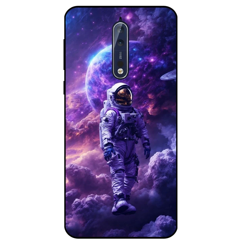کاور مگافون طرح فضانورد مدل 2822 مناسب برای گوشی موبایل نوکیا 8     