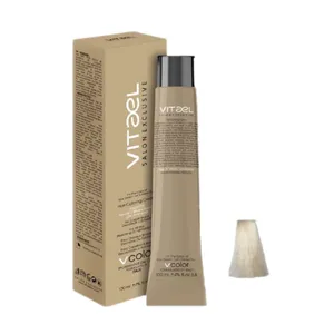 رنگ مو ویتائل شماره 12/13 حجم 100 میلی لیتر رنگ سوپر پلاتین خاکستری طلایی