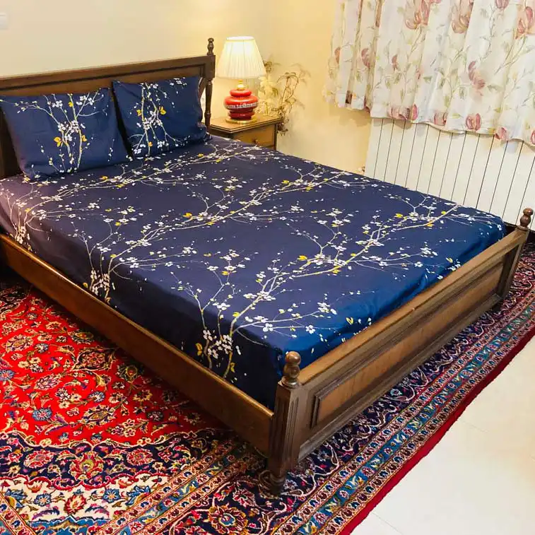 سرویس روتختی مدل کشدار زنبق کد 180 2 نفره 3 تکه