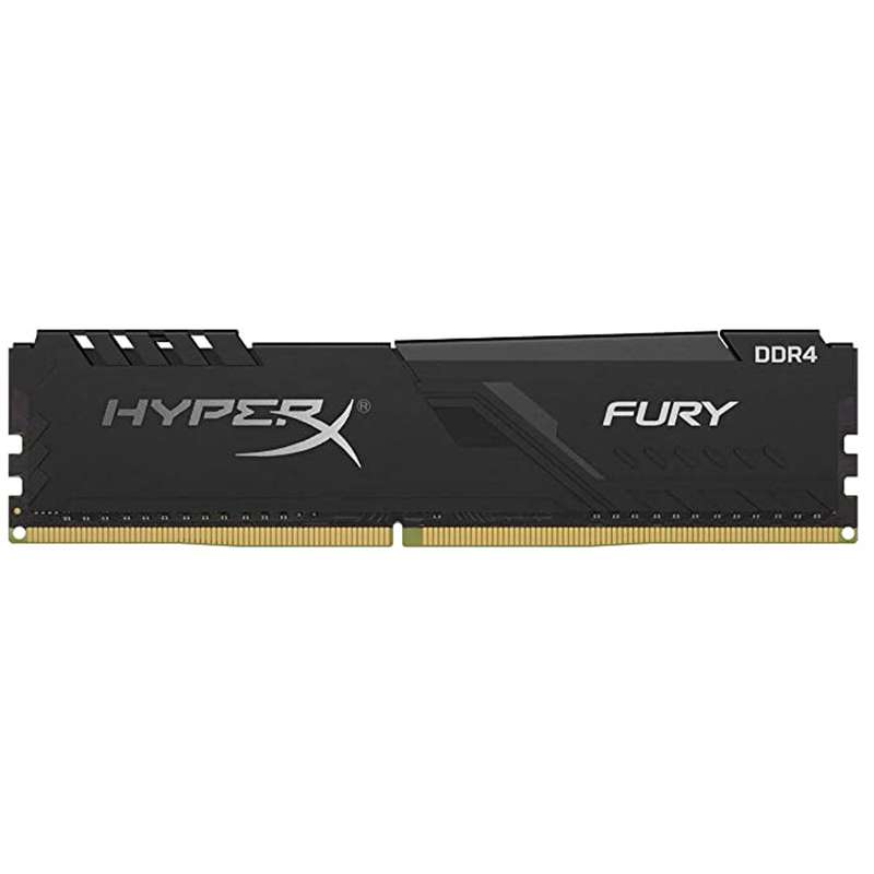 رم دسکتاپ DDR4 تک کاناله 3000 مگاهرتز CL15 هایپرایکس مدل Fury ظرفیت 16 گیگابایت