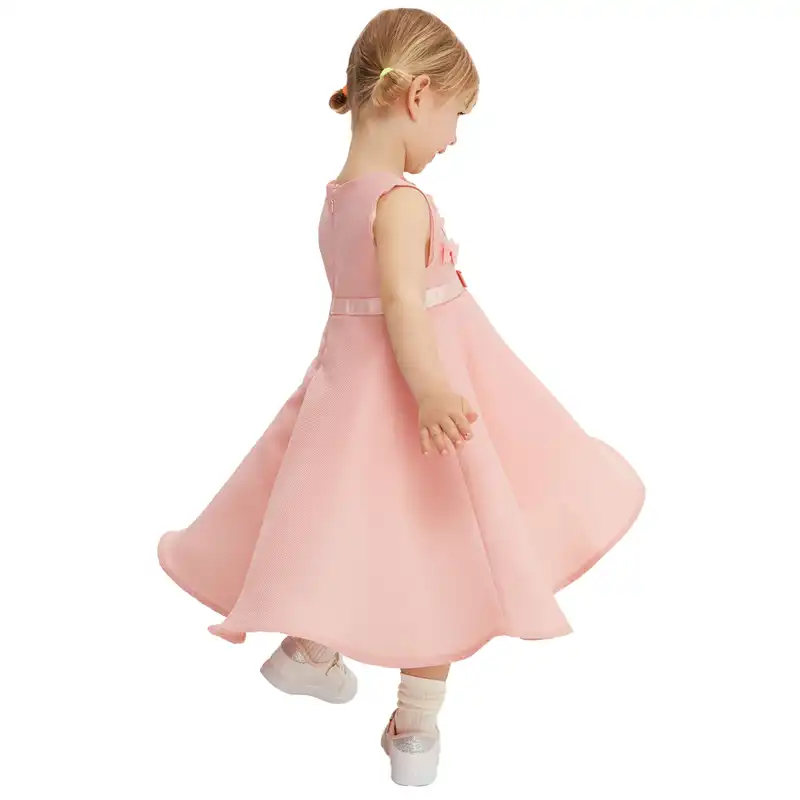 پیراهن دخترانه ال سی وایکیکی مدل S10008Z1 - FXB - A61