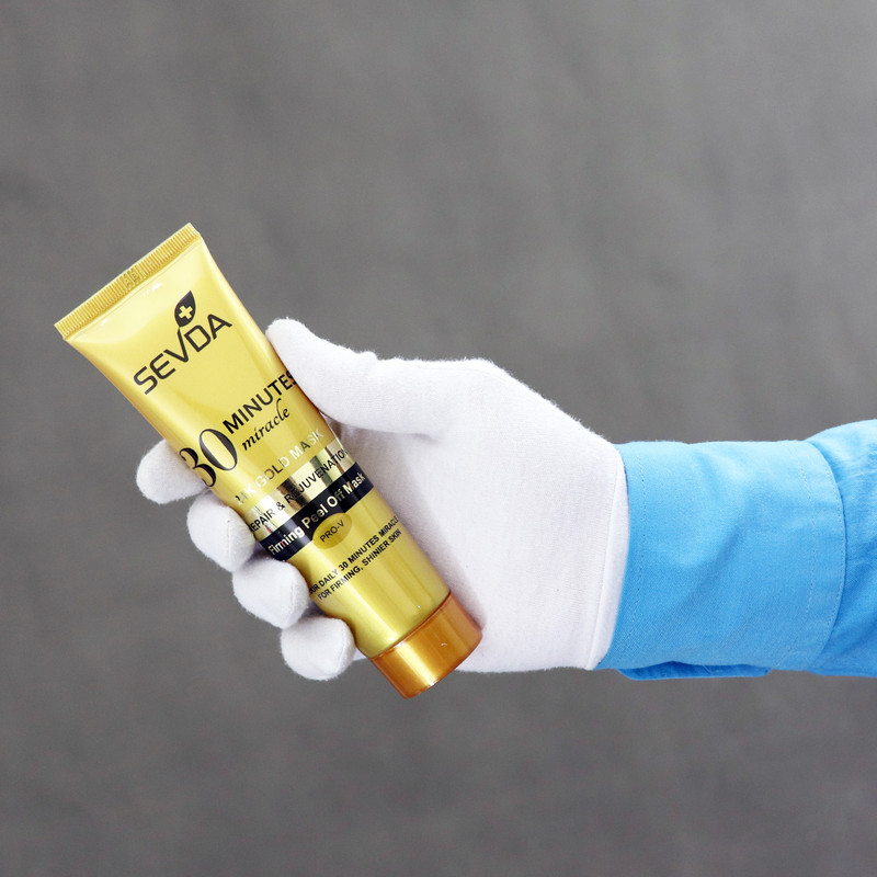 ماسک صورت سودا مدل آلوئه ورا و طلا حجم 100 میلی لیتر