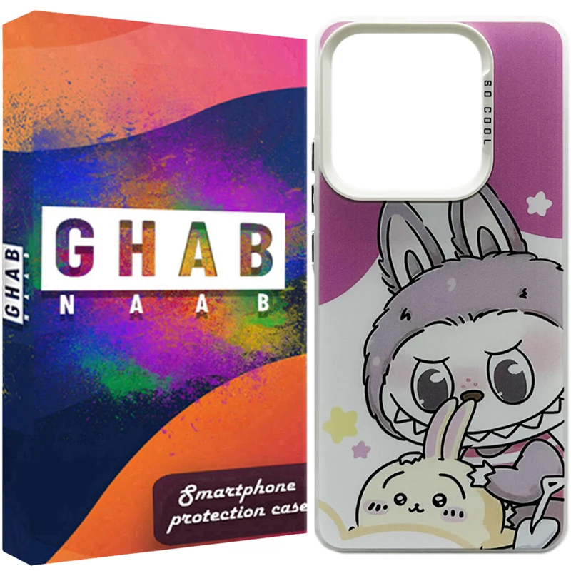 کاور قاب ناب مدل Socool طرح Labubu 05 مناسب برای گوشی موبایل شیائومی Redmi 13C / Poco C65