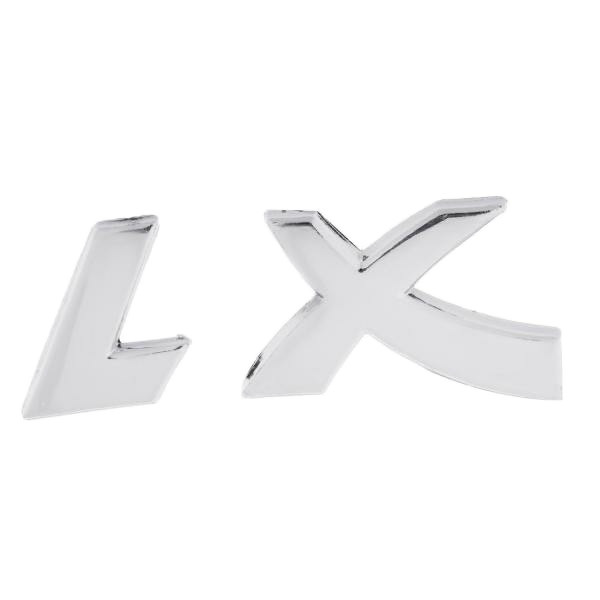 آرم صندوق عقب خودرو آراکس یدک مدل AY-1297 طرح LX مناسب برای سمند 