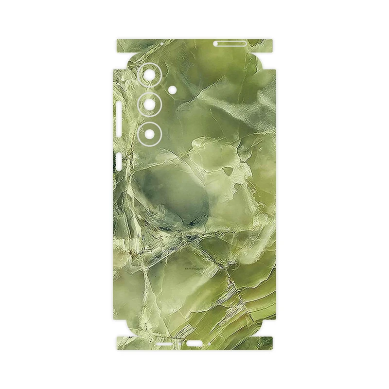 برچسب پوششی ماهوت مدل Green_Crystal_Marble-FullSkin مناسب برای گوشی موبایل سامسونگ Galaxy A55