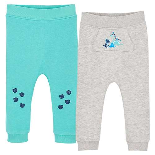 شلوار اسلش پسرانه ایمپی دیمپی مدل دایناسور مجموعه دو عددی