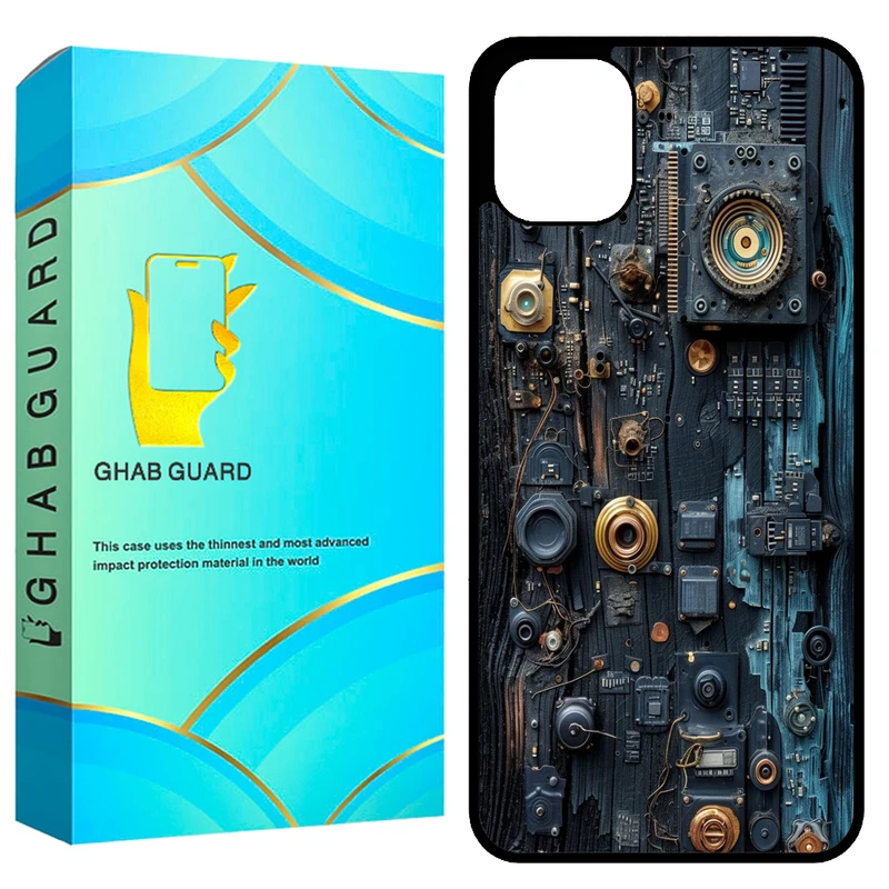  کاور قاب گارد طرح تکنولوژی مدل GCHP11 مناسب برای گوشی موبایل اپل iPhone 11