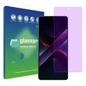 Glass pro Resistant model Anti-Purple ray screen protector suitable for Xiaomi Poco X7 mobile phone 