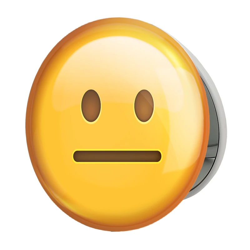 آینه جیبی خندالو طرح ایموجی Emoji مدل تاشو کد 1293 