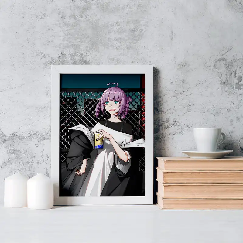 تابلو خندالو مدل نازونا ناناکوسا انیمه کال آف نایت کد 17810