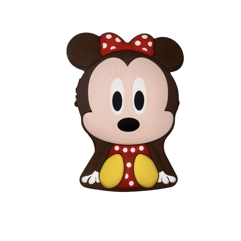 کیف رودوشی دخترانه مدل سیلیکونی میکی موس کد S56