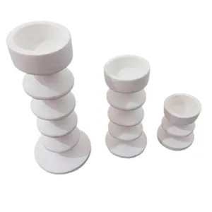 جاشمعی سنگی مدل پایه دار مجموعه 3 عددی