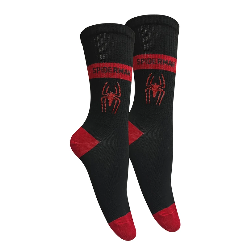 جوراب ساق بلند مردانه تن پوش هنگامه مدل پنبه کش اسپرت اسپایدرمن