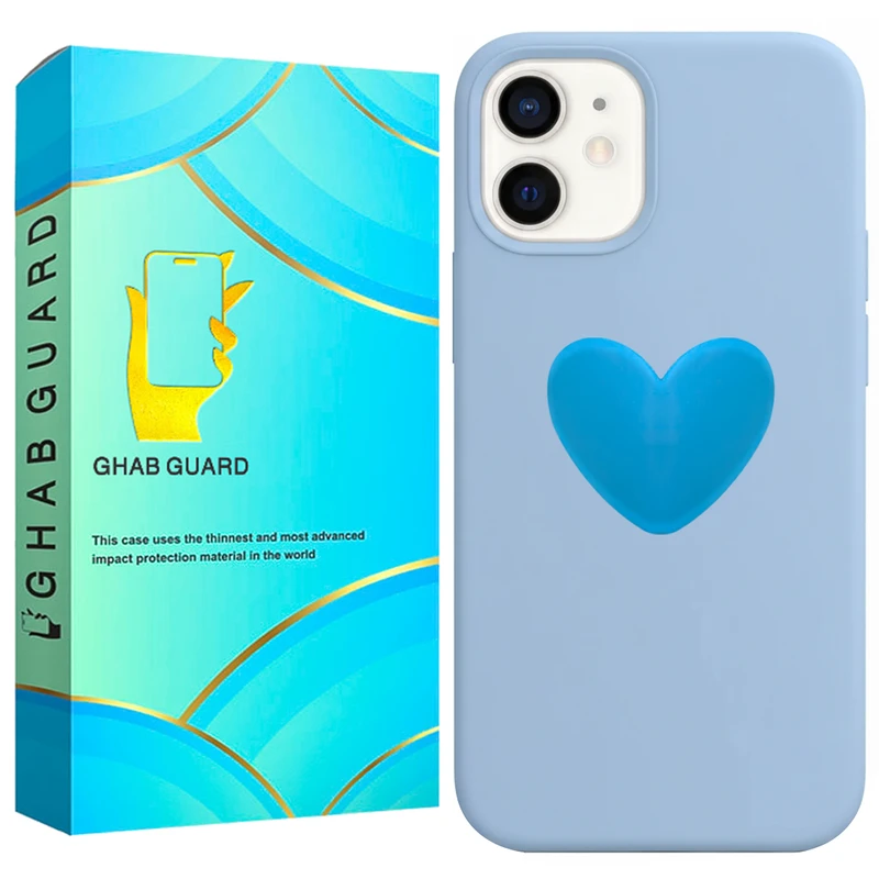 کاور قاب گارد مدل SILGLB مناسب برای گوشی موبایل اپل iPhone 12