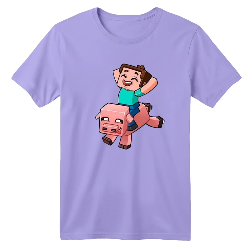 تی شرت آستین کوتاه بچگانه مدل ماینکرفت کد 1