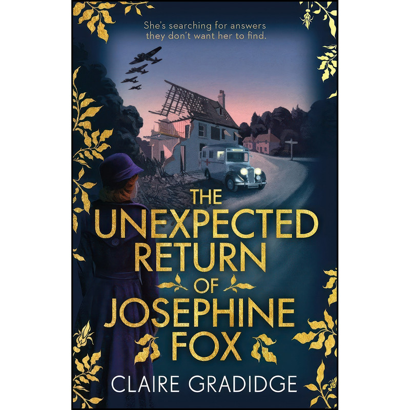 کتاب The Unexpected Return of Josephine Fox اثر Claire Gradidge انتشارات Zaffre