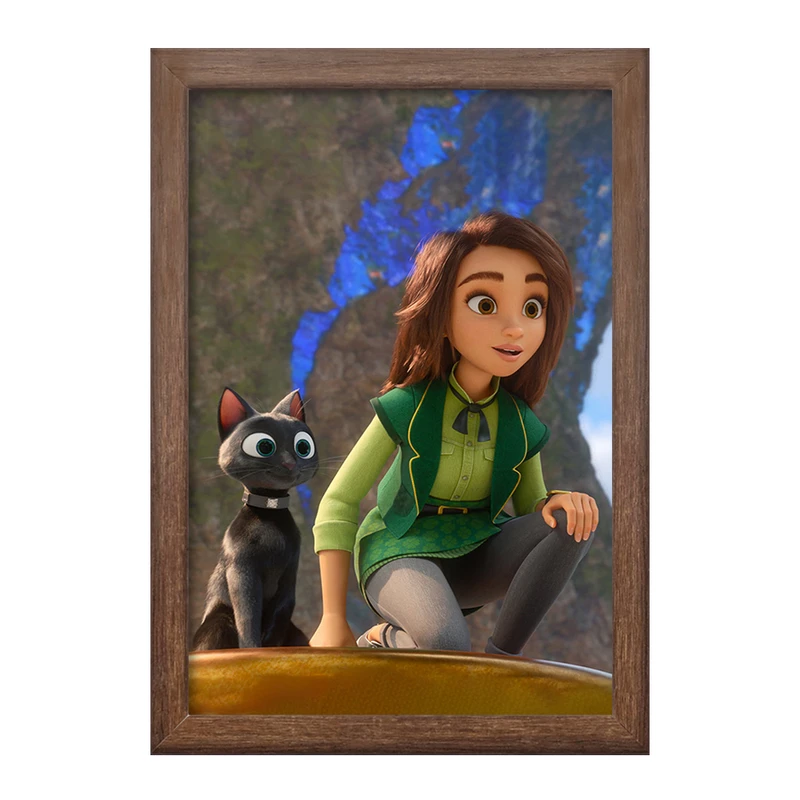 تابلو خندالو طرح انیمیشن شانس لاک Luck کد 26037