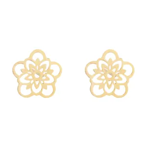 گوشواره طلا 18 عیار زنانه مایا ماهک مدل ME0932