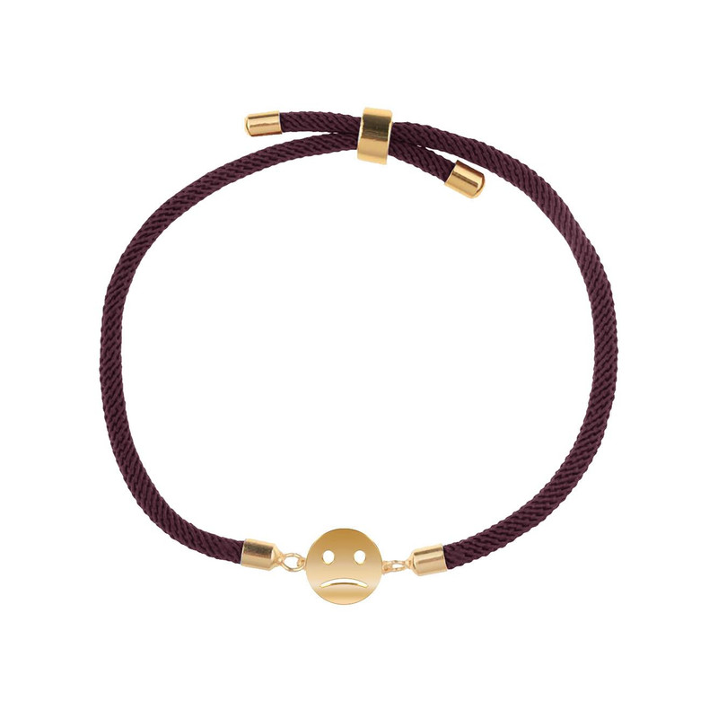 دستبند طلا 18 عیار زنانه مدوپد مدل ایموجی کد D11-10047
