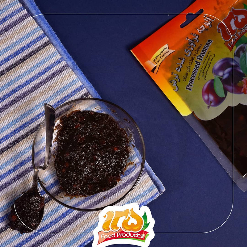 آلوچه ترش 125 _ 70 گرم بسته 12 عددی