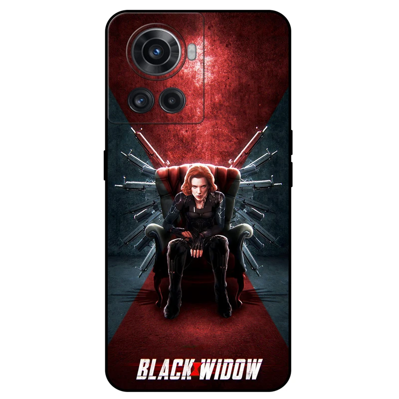 کاور مگافون طرح بیوه سیاه مدل 5423 مناسب برای گوشی موبایل وان پلاس Ace