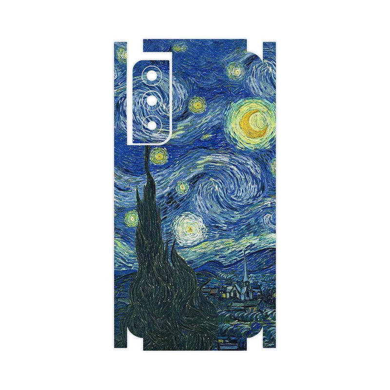 برچسب پوششی ماهوت مدل The Starry Night of van Gogh-FullSkin مناسب برای گوشی موبایل سامسونگ Galaxy S21 FE 5G
