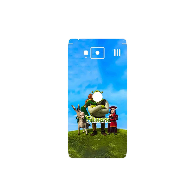 برچسب پوششی ماهوت مدل Shrek مناسب برای گوشی موبایل موتورولا Droid Razr HD