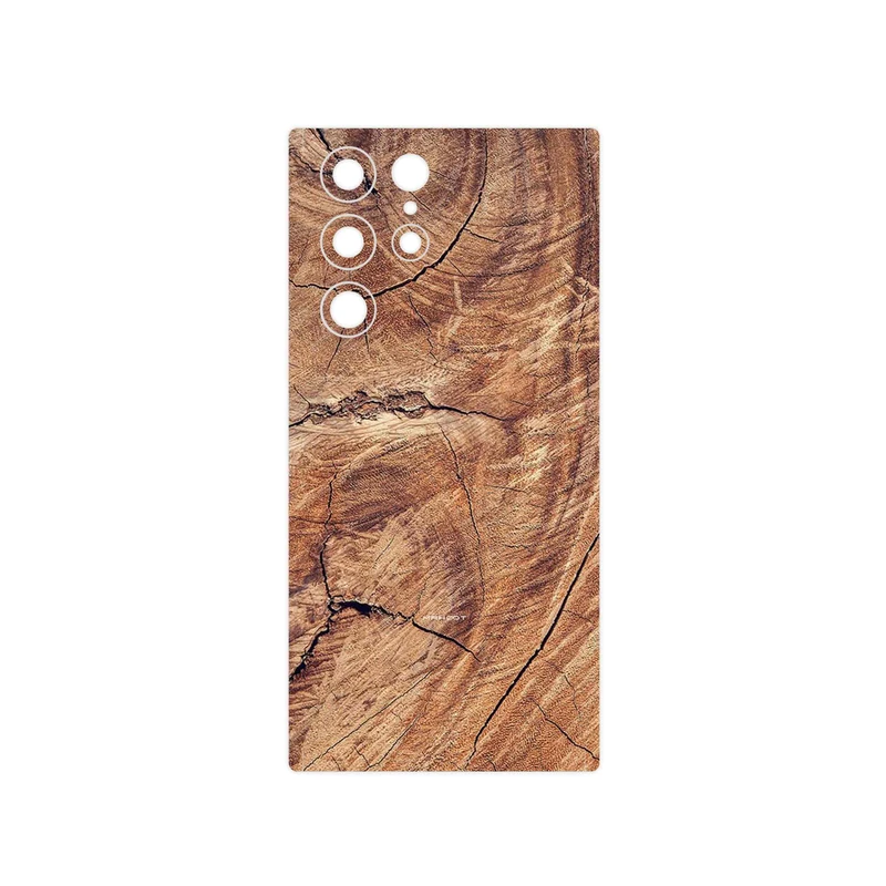 برچسب پوششی ماهوت مدل Wood Texture 5 مناسب برای گوشی موبایل سامسونگ Galaxy S22 Ultra 5G