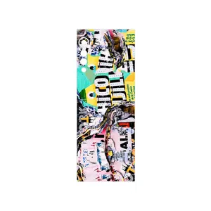 MAHOOT Collage of Teared Paper Cover Sticker for LG Velvet 5G