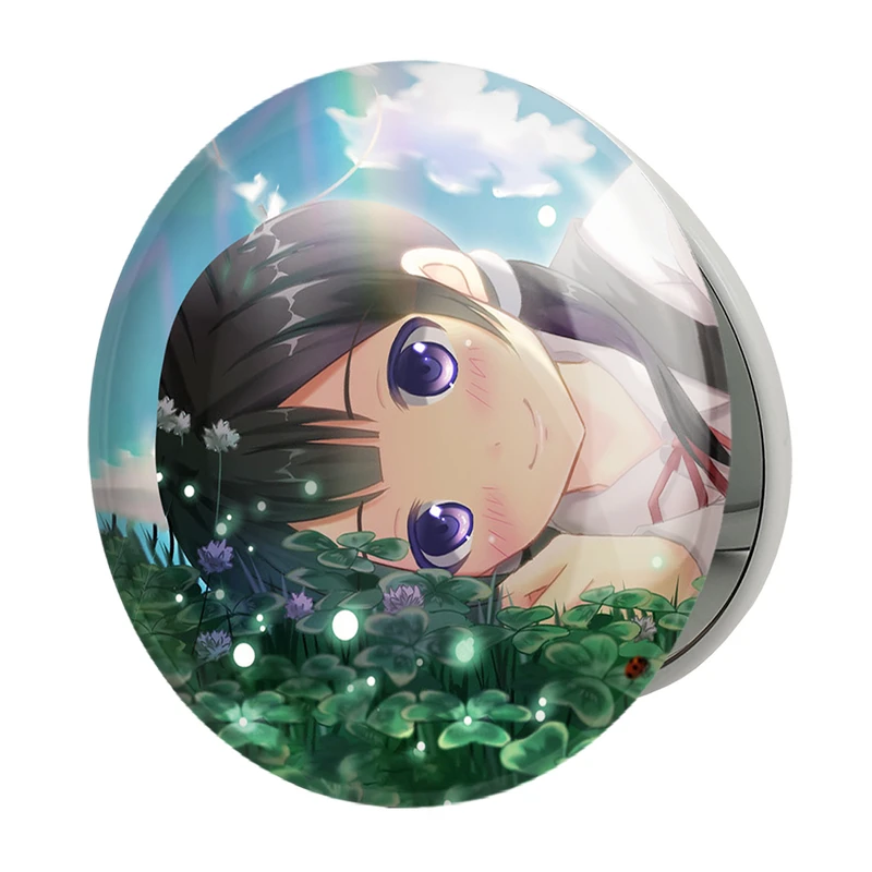 آینه جیبی خندالو طرح کیتاشیراکاوا تاماکو انیمه فروشگاه تاماکو مدل تاشو کد 24271 