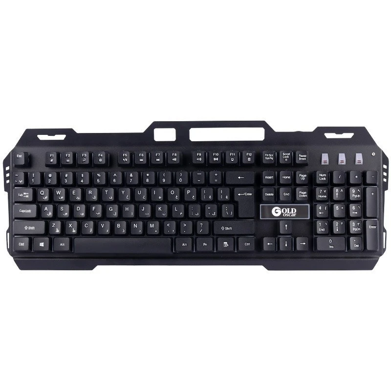 کیبورد مخصوص بازی گلد اسکار مدل k18