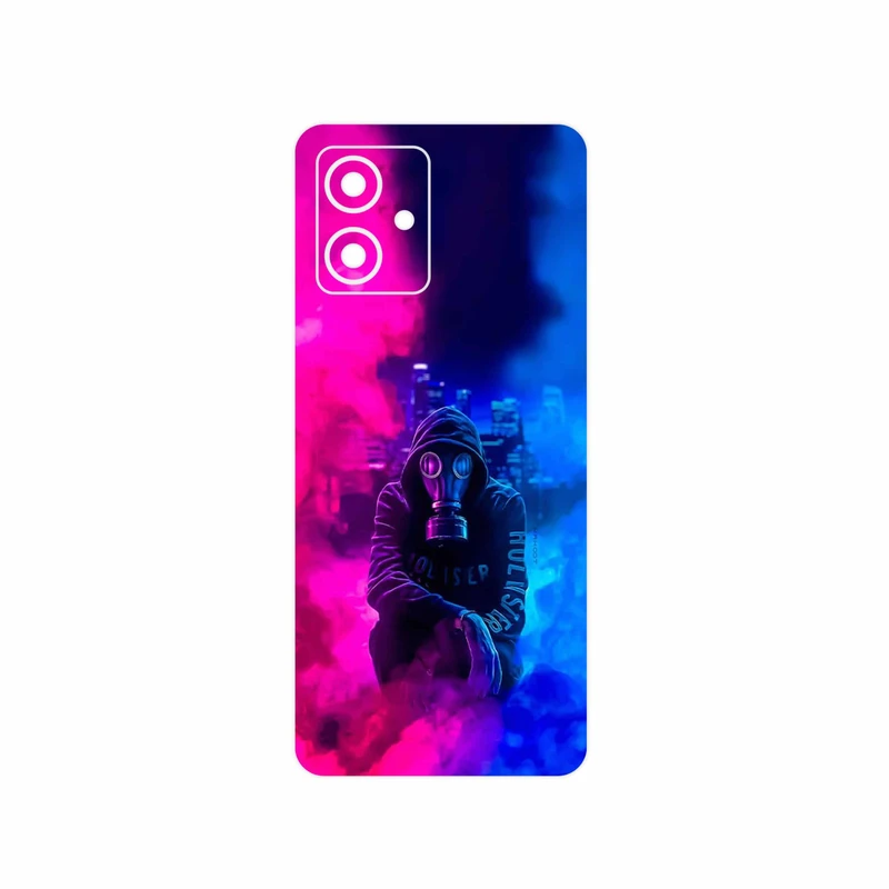 برچسب پوششی ماهوت مدل Smoke Rainbow Digital Art 2 مناسب برای گوشی موبایل موتورولا Moto G54